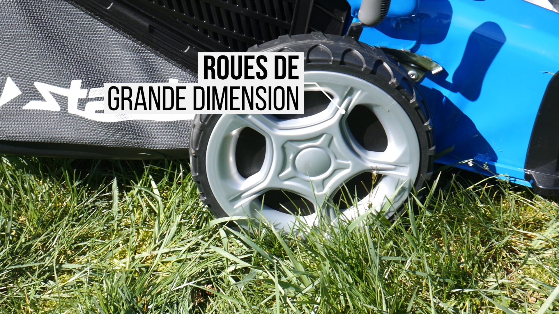 Roues de grande dimension